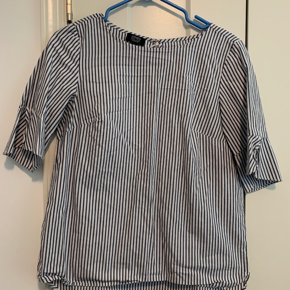 Jones New York striped top